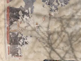 Tracce di affresco esterno - Cappella di Santa Chiara a Fossano