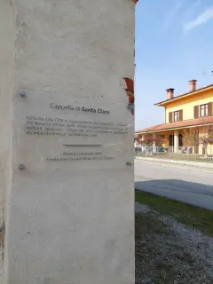 Pannello illustrativo - Cappella di Santa Chiara a Fossano