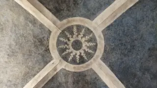 Chiave di volta - Cappella della Madonna del Boschetto a Frossasco