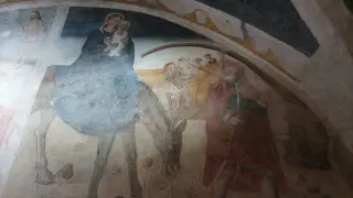 Fuga in Egitto - Cappella della Madonna del Boschetto a Frossasco