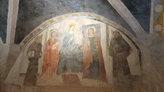 Madonna col Bambino e Santi - Cappella della Madonna del Boschetto a Frossasco