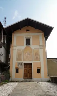 Facciata - Oratorio dell' Assunta o Madonna del Latte a Pray