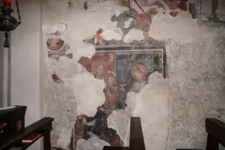 Affresco - Oratorio dell' Assunta o Madonna del Latte a Pray