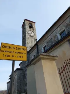 Pannello illustrativo - Parrocchiale di San Pietro a Gargallo