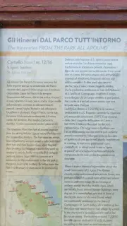 Pannello illustrativo - Resti Della Chiesa di Sant'Igino a GatticoFrazione Santigino