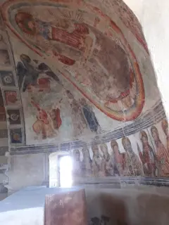 Affresco absidale - Chiesa di San Felice a Cinaglio
