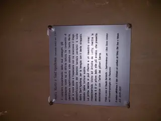 Pannello illustrativo - Parrocchiale di San Vincenzo Diacono e Martire a Giaglione