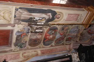 Affreschi del Peracino - Basilica o Parrocchiale di San Giuliano a Gozzano