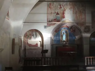 Interno - Chiesa di Santa Maria di Luzzara a Gozzano