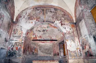 Affreschi absidali - Chiesa della Madonna delle Grazie a Grignasco