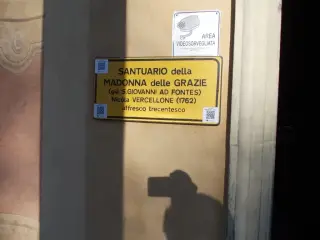 Pannello illustrativo - Santuario della Madonna delle Grazie a Cherasco