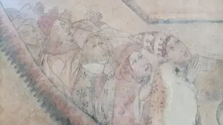 Madonna della Misericordia Dettaglio - Cappella del Cimitero o San Pietro a Issiglio