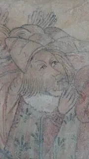 Madonna della Misericordia Dettaglio - Cappella del Cimitero o San Pietro a Issiglio