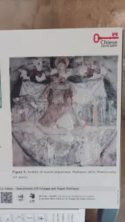 Pannello illustrativo - Cappella del Cimitero o San Pietro a Issiglio
