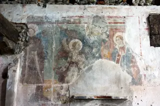 Annunciazione - Parrocchiale Cripta di Sant'Olimpio o San Pietro o San Biagio a Lenta