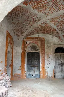 Sala del castello monastero - Parrocchiale Cripta di Sant'Olimpio o San Pietro o San Biagio a Lenta