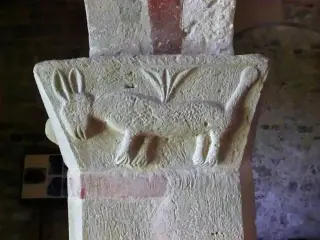 Capitello - Particolare - Chiesa di San Secondo a Cortazzone