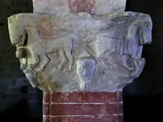 Capitello - Particolare - Chiesa di San Secondo a Cortazzone