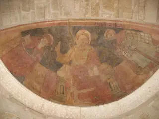 Affresco catino absidale - Chiesa di San Secondo a Cortazzone
