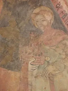 Affresco catino absidale - Chiesa di San Secondo a Cortazzone