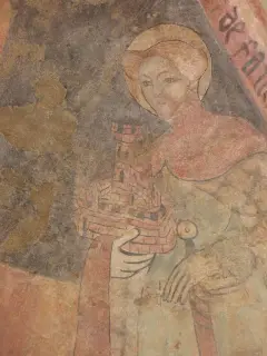 Affresco catino absidale - Chiesa di San Secondo a Cortazzone
