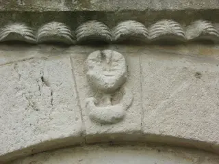 Facciata - Particolare - Chiesa di San Secondo a Cortazzone