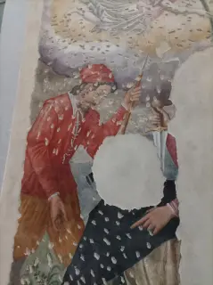 Affresco - Cappella della Parrocchiale di San Pietro e Paolo a Boccioleto