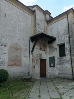 Portale - Cappella della Parrocchiale di San Pietro e Paolo a Boccioleto