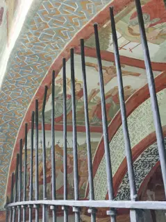 Affreschi - Cappella della Madonna di Loreto o il Gesietto a BoccioletoFrazione Oro