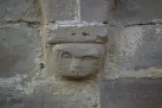 Peduccio antropomorfo - Chiesa o Pieve della Madonna della Pieve o di Santa Maria a Cortemilia
