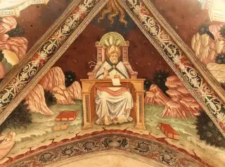Affreschi Cappella Santa Margherita - Santuario di Santa Maria Assunta a Serralunga di CreaFrazione Santuario di Crea