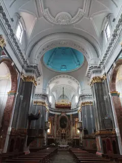 Interno - Parrocchiale di San Lorenzo a Livorno Ferraris