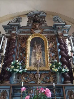Interno - Chiesa di Maria Santissima Assunta o de Isana a Livorno Ferraris